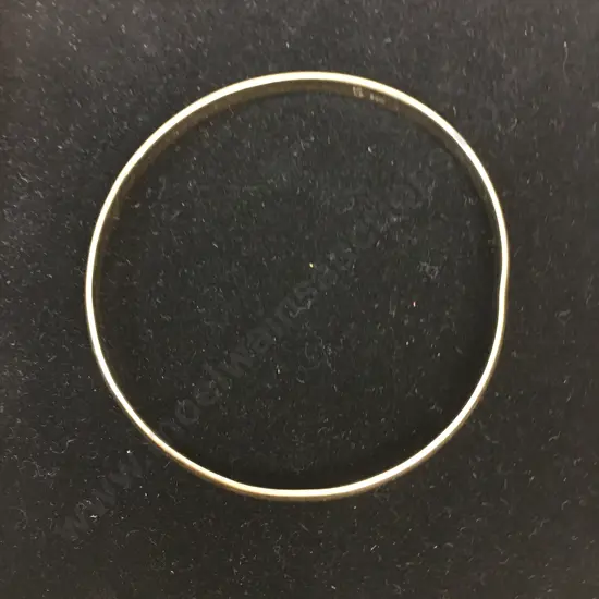 Gold Bangle Stamped 9ct. 24gm